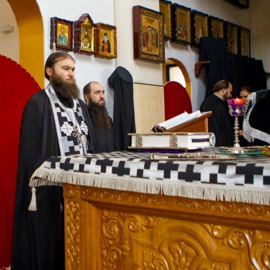 Четвертий день Великого посту в Київських духовних школах