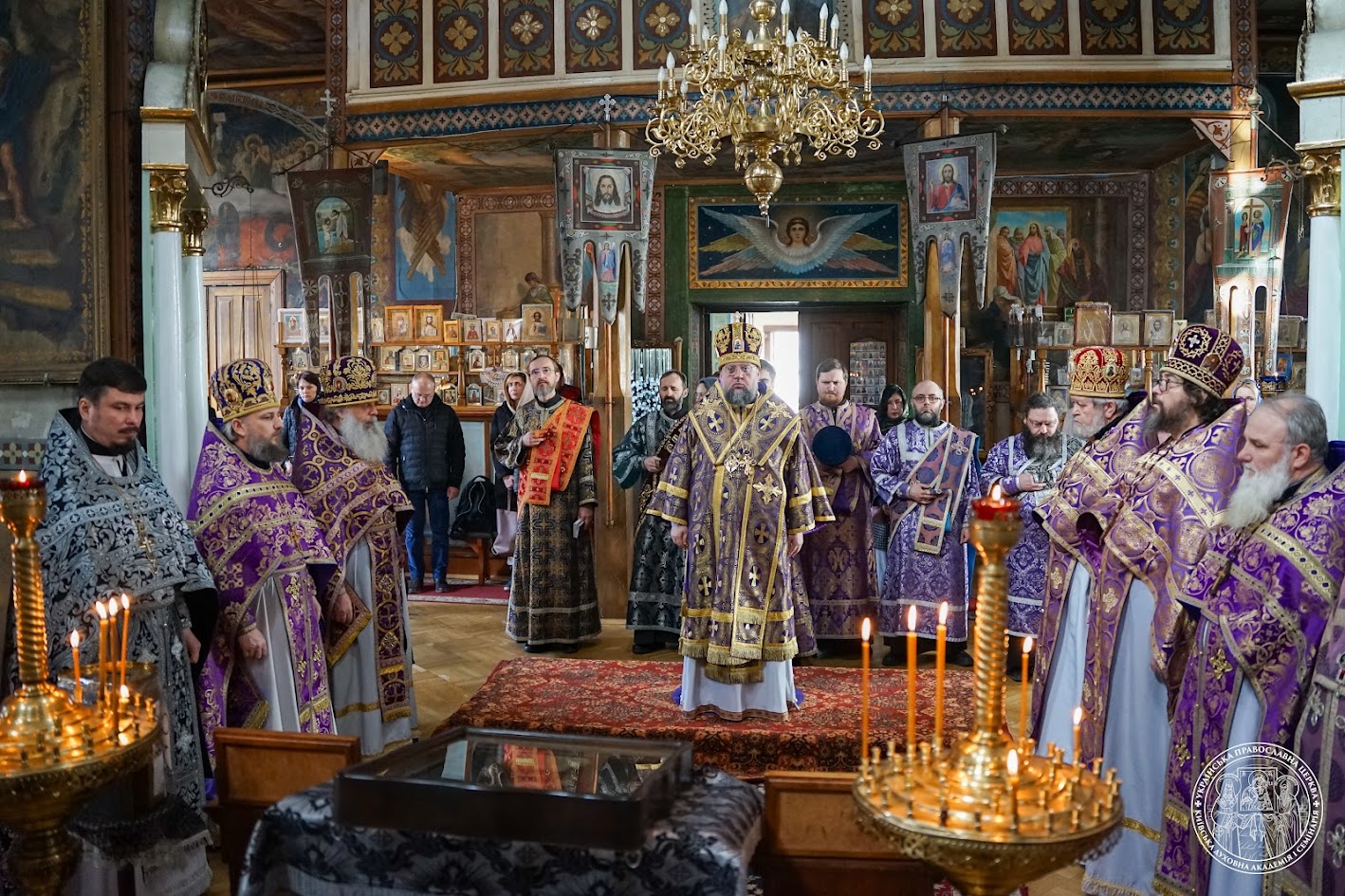 Ректор КДА звершив Літургію Передосвячених Дарів у Свято-Вознесенському храмі на Деміївці