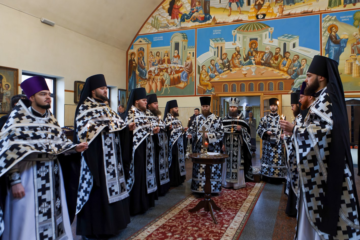 В Академії звершена літія за новопреставленим Католікос-Патріархом всієї Грузії Іллею ІІ