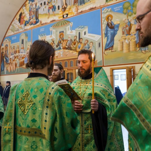 Соборне читання Акафіста Собору святих КДА