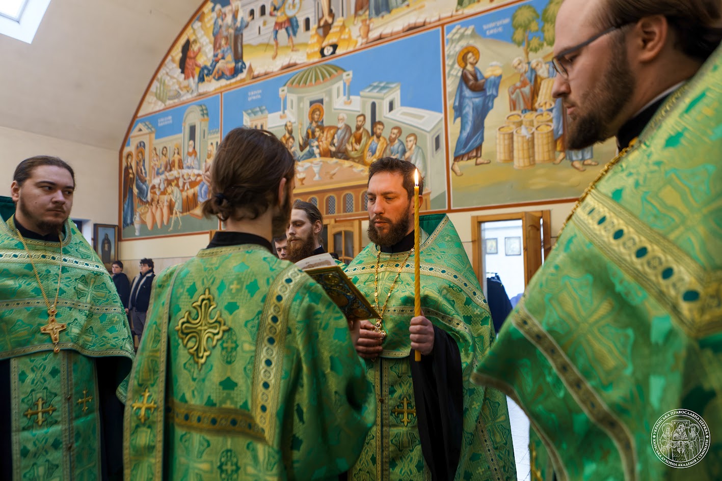 Соборне читання Акафіста Собору святих КДА