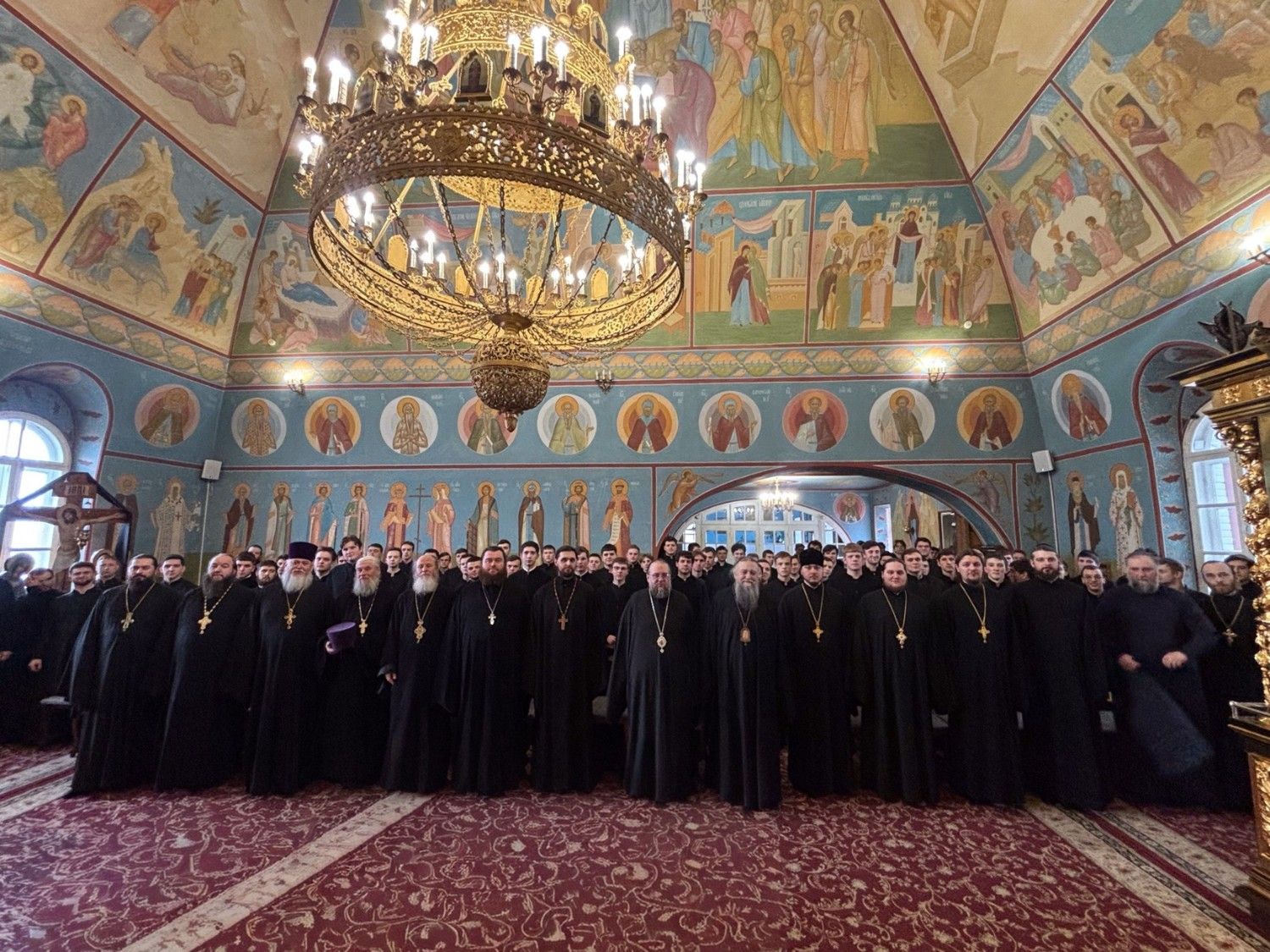 Ректор КДАіС провів зустріч із вихованцями Почаївської духовної семінарії