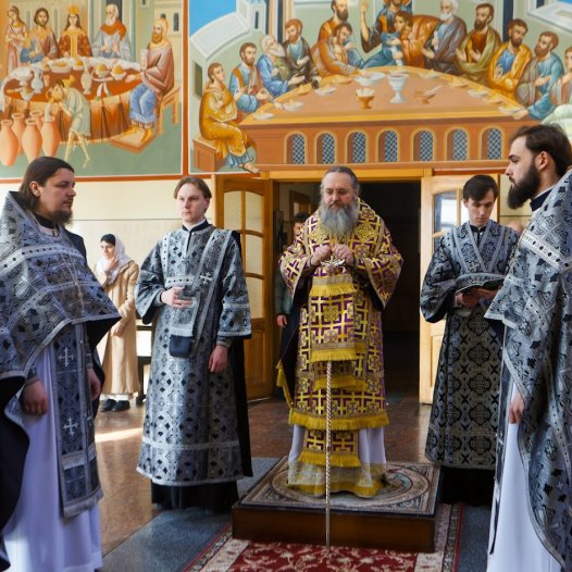 Літургія Передосвячених Дарів у день пам’яті преподобного Олексія Голосіївського