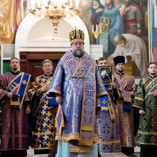 Архієпископ Сильвестр звершив Літургію Передосвячених Дарів з духовенством Першого Дарницького благочиння м. Києва