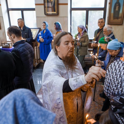 Таїнство Соборування в Академічному храмі КДАіС