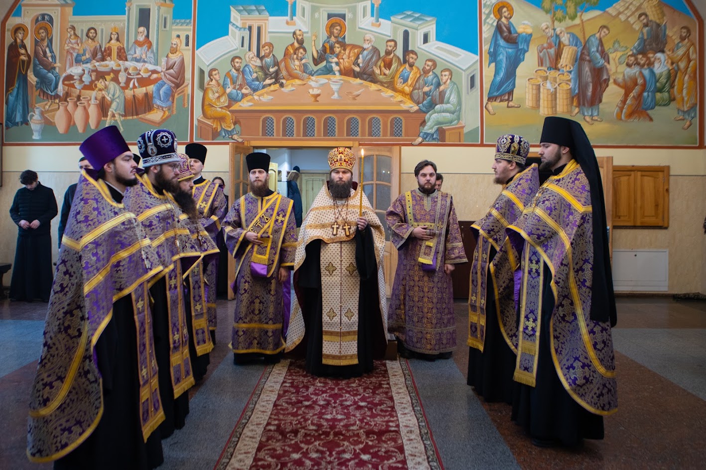 Вечірнє богослужіння напередодні дня знайдення глави Предтечі і Хрестителя Господнього Iоанна