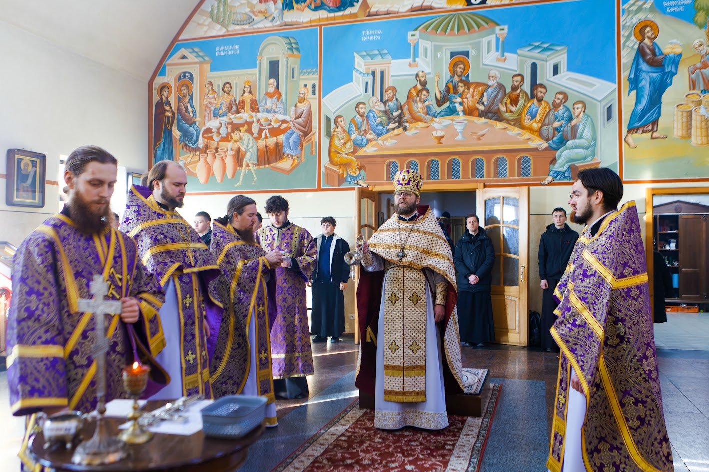 Заупокійна літія за видатним українським поетом і письменником Т. Г. Шевченком