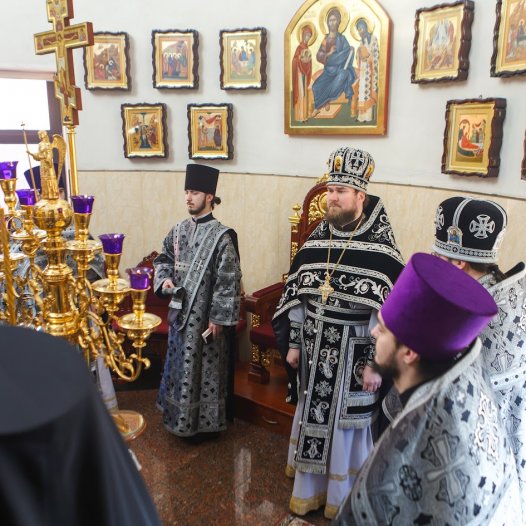 Літургія Передосвячених Дарів у день пам’яті свт. Тарасія, архієпископа Константинопольського та свт. Сильвестра, архієпископа Омського