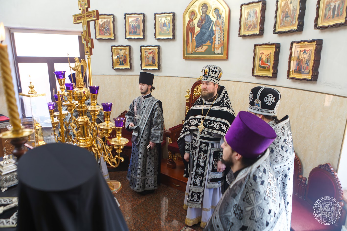 Літургія Передосвячених Дарів у день пам’яті свт. Тарасія, архієпископа Константинопольського та свт. Сильвестра, архієпископа Омського