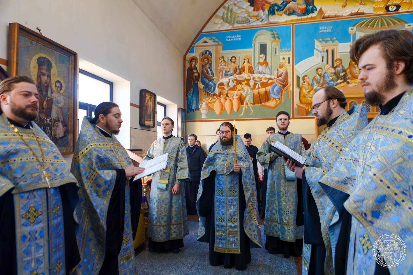 Акафістний спів перед шанованою іконою Божої Матері «Києво-Братська»