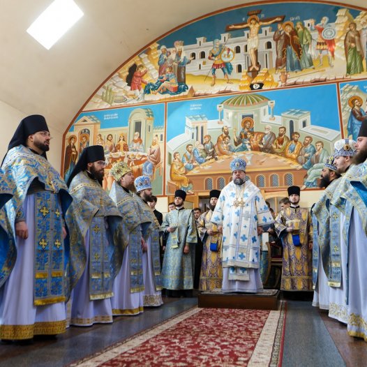 У Суботу Акафіста архієпископ Сильвестр звершив дияконську хіротонію в Академічному храмі
