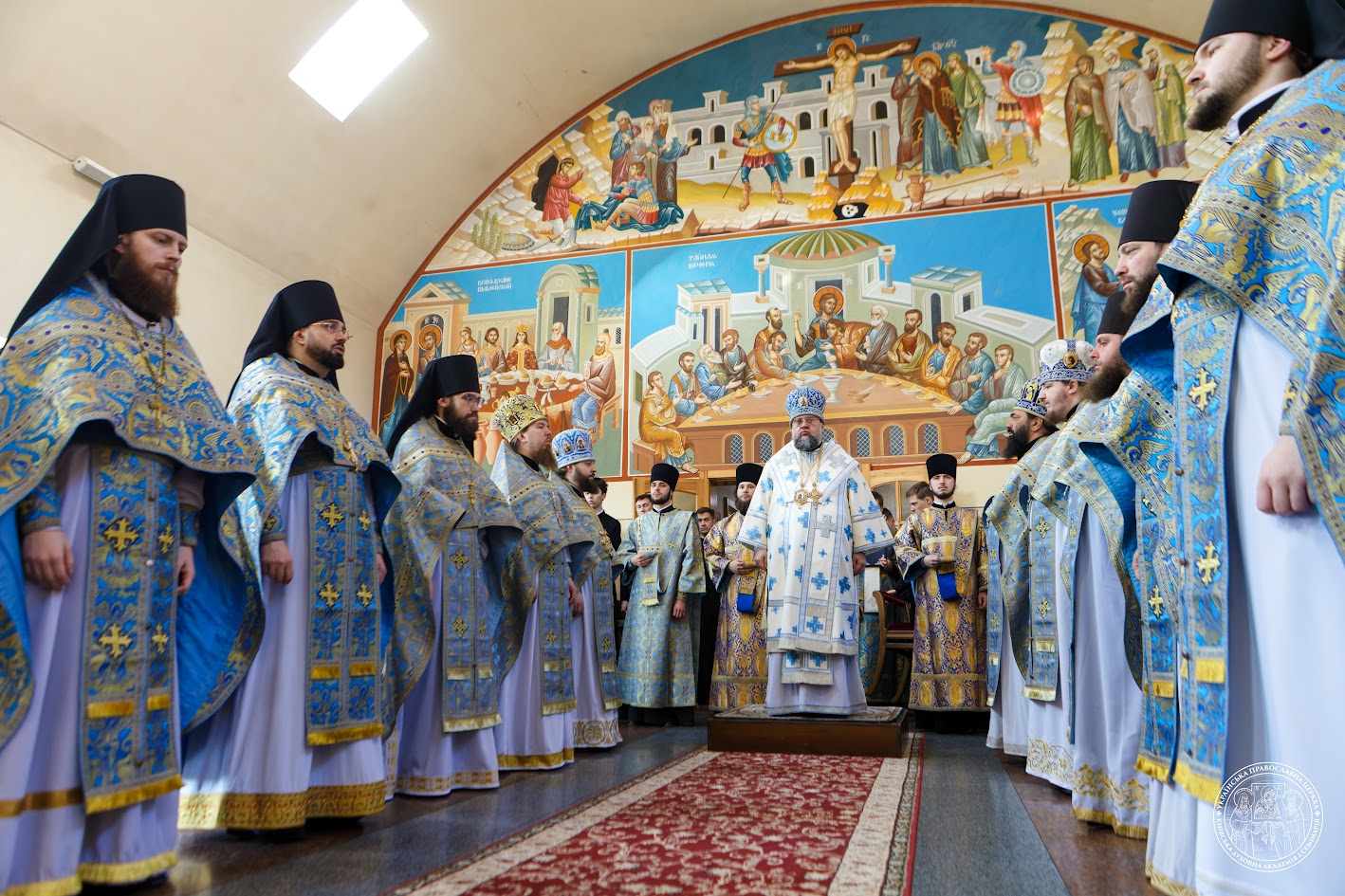 У Суботу Акафіста архієпископ Сильвестр звершив дияконську хіротонію в Академічному храмі