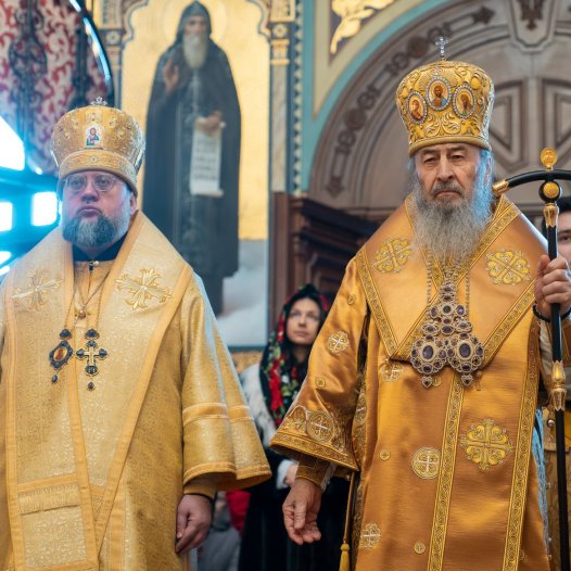 У Неділю Торжества Православ’я ректор КДА співслужив Предстоятелю УПЦ у Києво-Печерській Лаврі