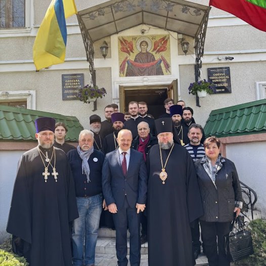 Ректор КДАіС взяв участь у відкритті пам’ятної дошки випускника ОДС Добрі Чінтулова