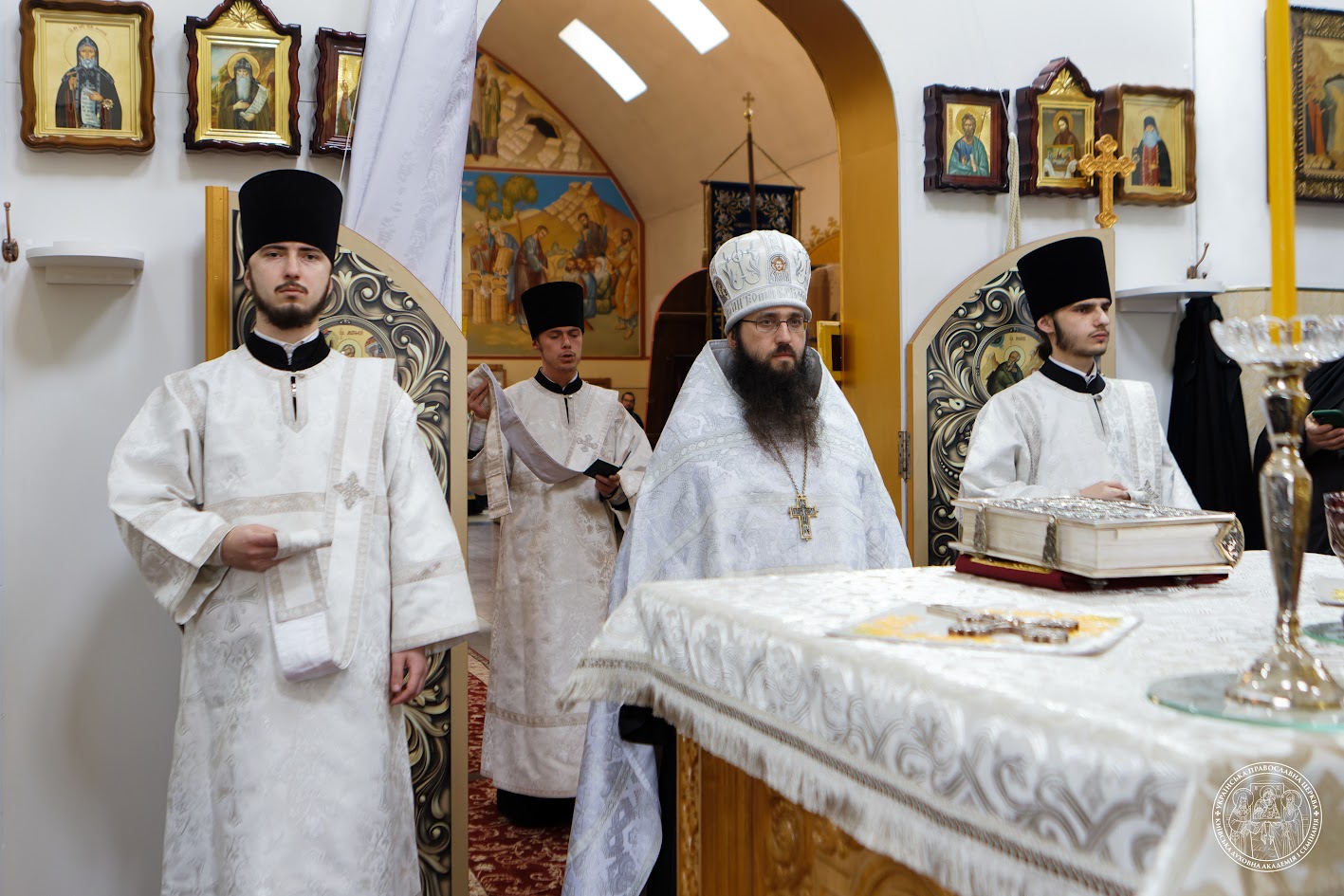 Богослужіння в КДАіС напередодні Лазаревої суботи