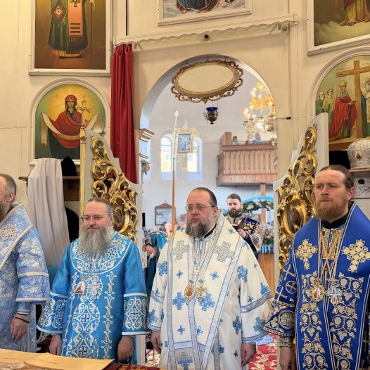 У день вшанування Іллінської-Чернігівської ікони Божої Матері архієпископ Сильвестр взяв участь у Божественній літургії