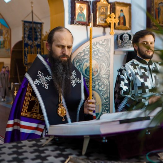 Вечірнє богослужіння в Академії напередодні Великого Понеділка