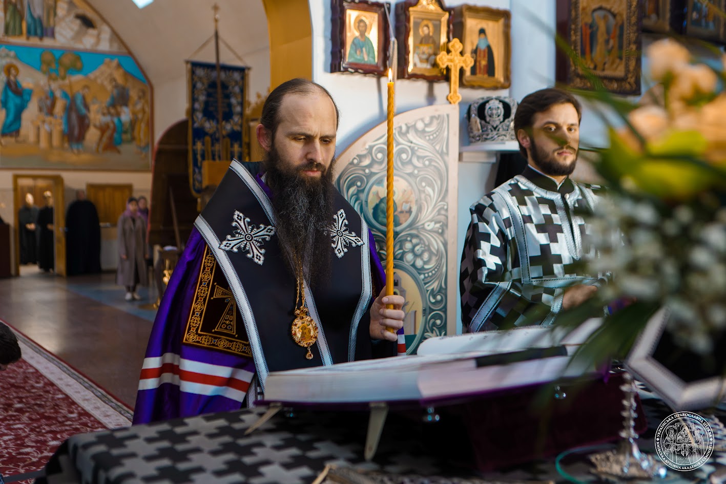 Вечірнє богослужіння в Академії напередодні Великого Понеділка