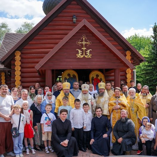Архієпископ Сильвестр взяв участь у святковому богослужінні в Хрестовоздвиженському храмі столиці