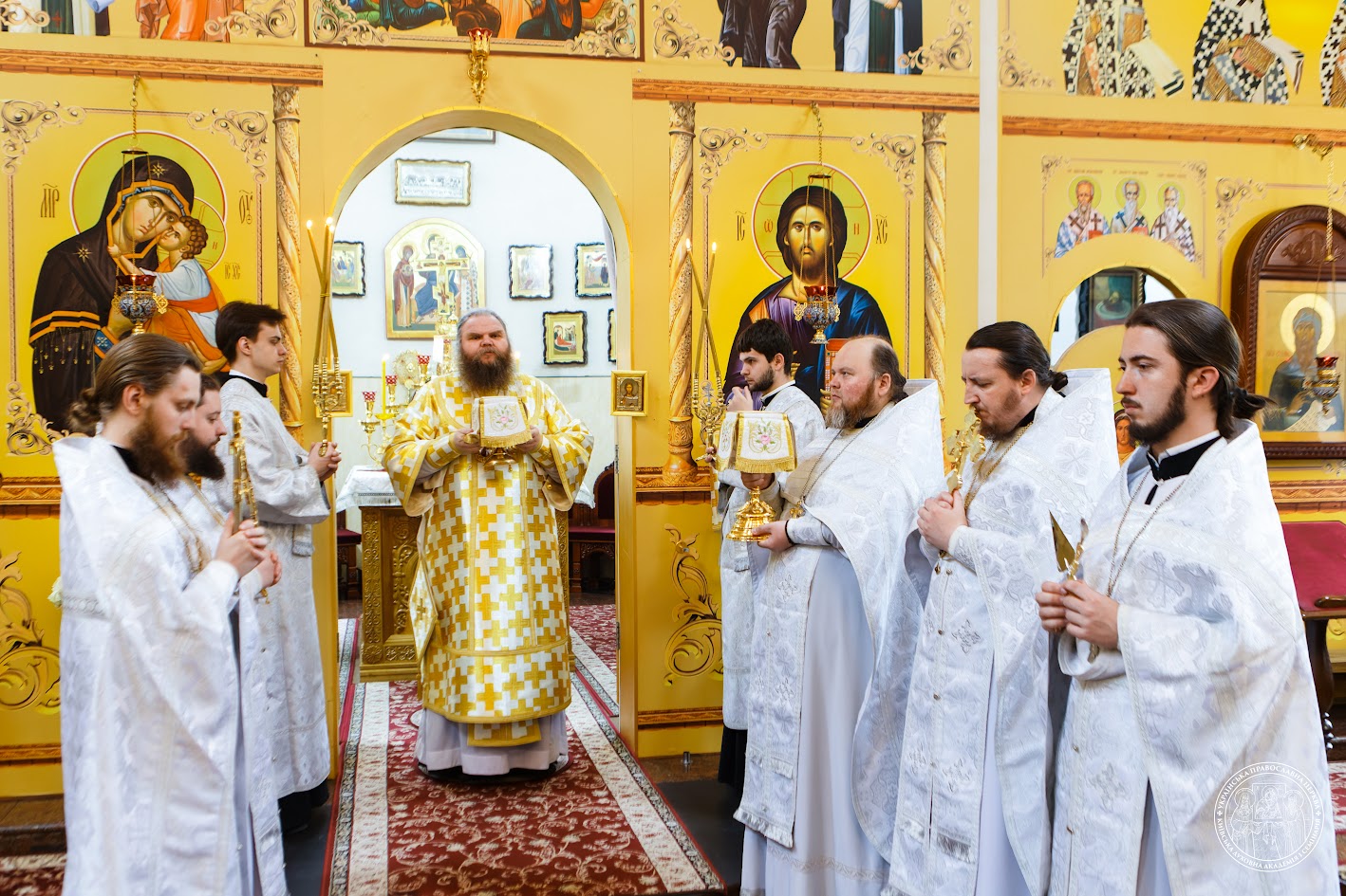 Божественна літургія в Академії у четверту річницю Собору УПЦ у Феофанії
