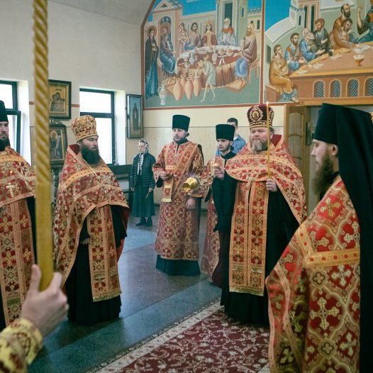 Всенічне бдіння напередодні свята Преполовіння П’ятидесятниці та вмч. Георгія Побідоносця