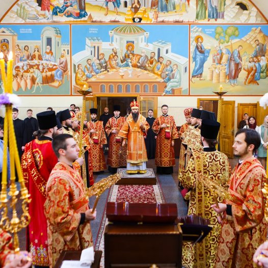 Всенічне бдіння напередодні дня пам’яті преподобного Феодосія Печерського
