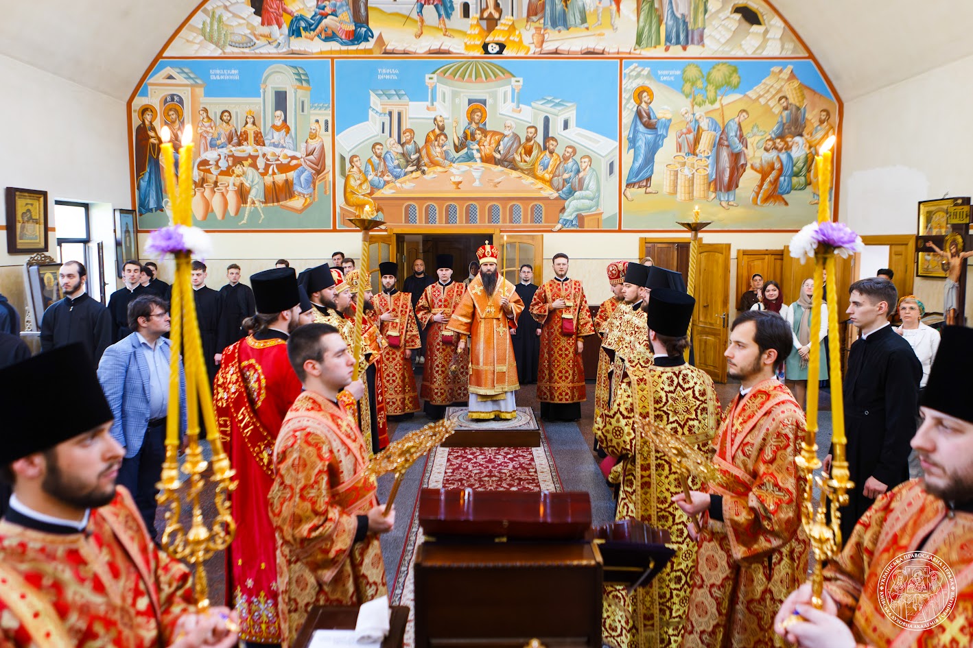 Всенічне бдіння напередодні дня пам’яті преподобного Феодосія Печерського