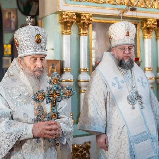 У день свята Вознесіння Господнього ректор КДА співслужив Предстоятелю Української Православної Церкви
