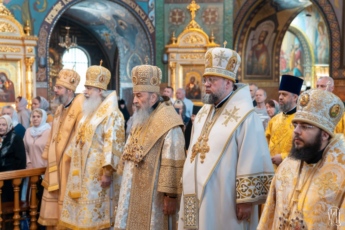 Архієпископ Сильвестр взяв участь у святковому богослужінні в Свято-Покровському жіночому монастирі м. Києва