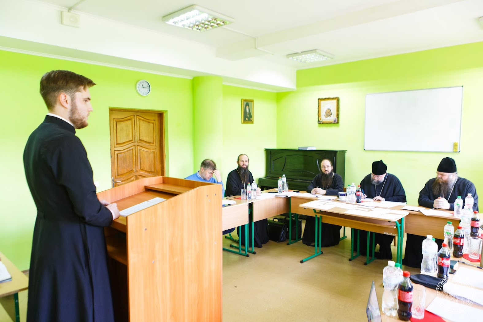 Вихованці 4-го класу Київської духовної семінарії склали випускний бакалаврський іспит
