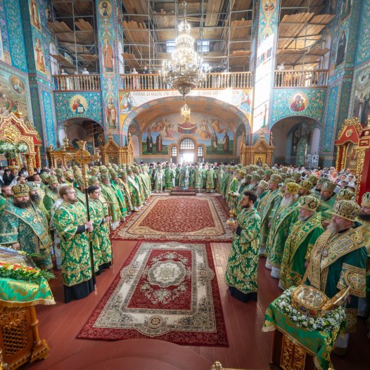 Київська духовна академія і семінарія молилась за святковою Літургією у день тезоіменитства Предстоятеля УПЦ