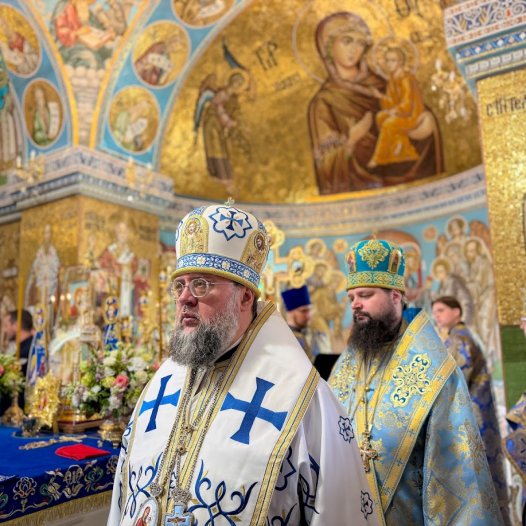 У день вшанування Тихвінської ікони Божої Матері ректор КДАіС взяв участь у Божественній літургії в Одеській єпархії
