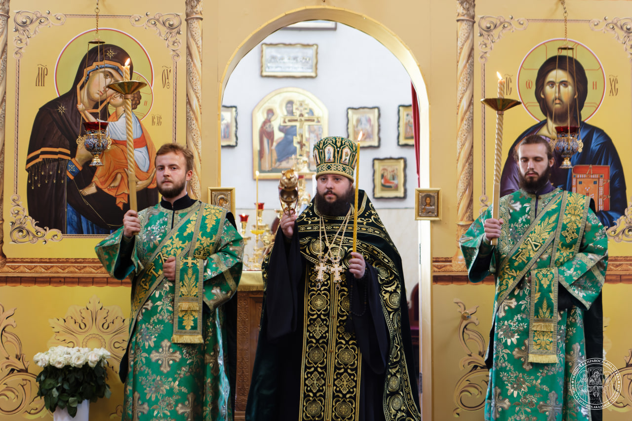 Всенічне бдіння напередодні дня пам’яті преподобних Сергія Радонезького та Афанасія Афонського