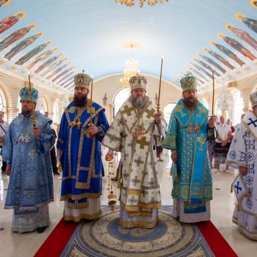 Архієпископ Сильвестр молився за Всенічним бдінням в Одеській єпархії