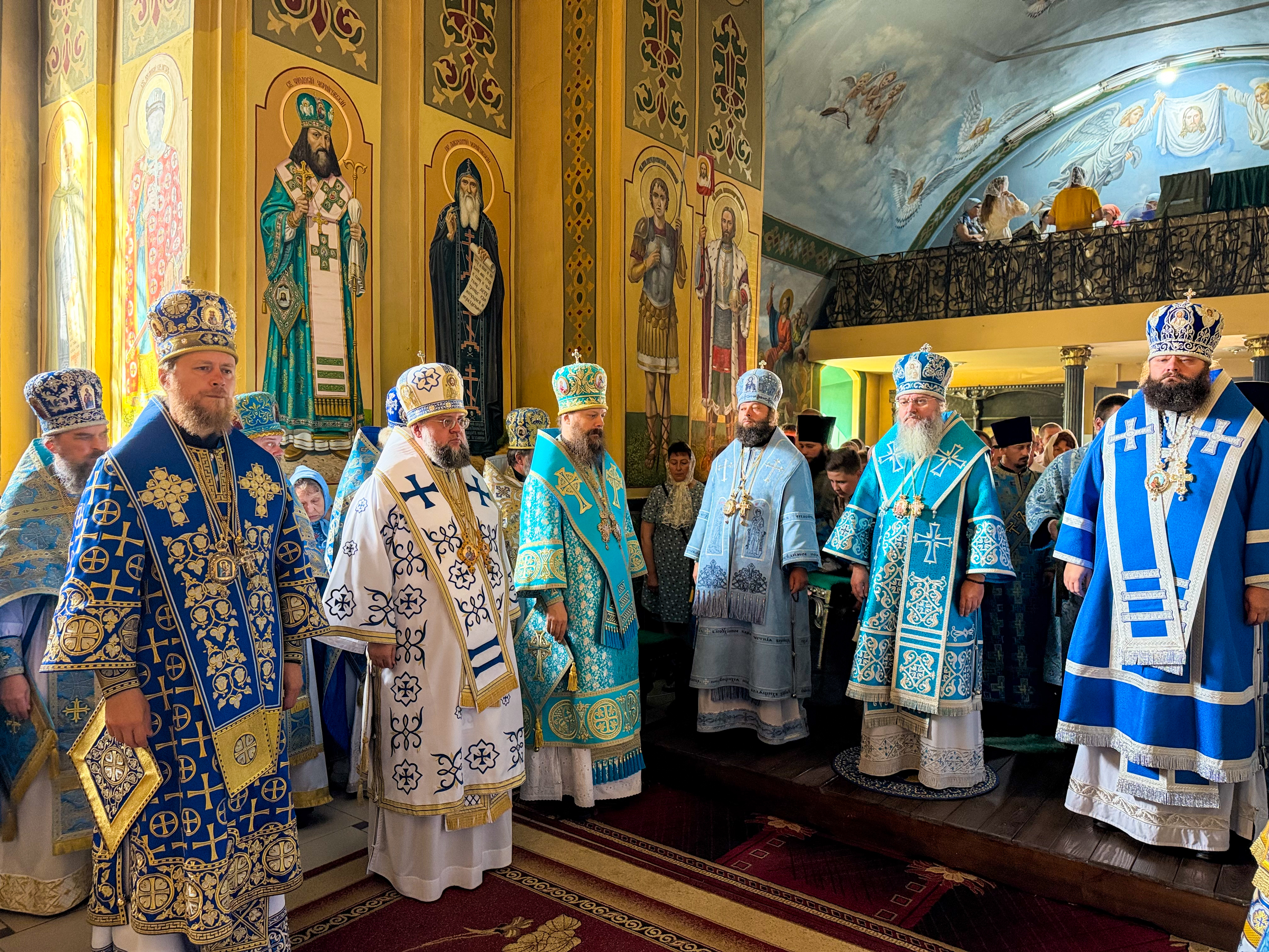 Архієпископ Сильвестр взяв участь в богослужінні у день вшанування Борзнянської ікони Божої Матері у Ніжинській єпархії