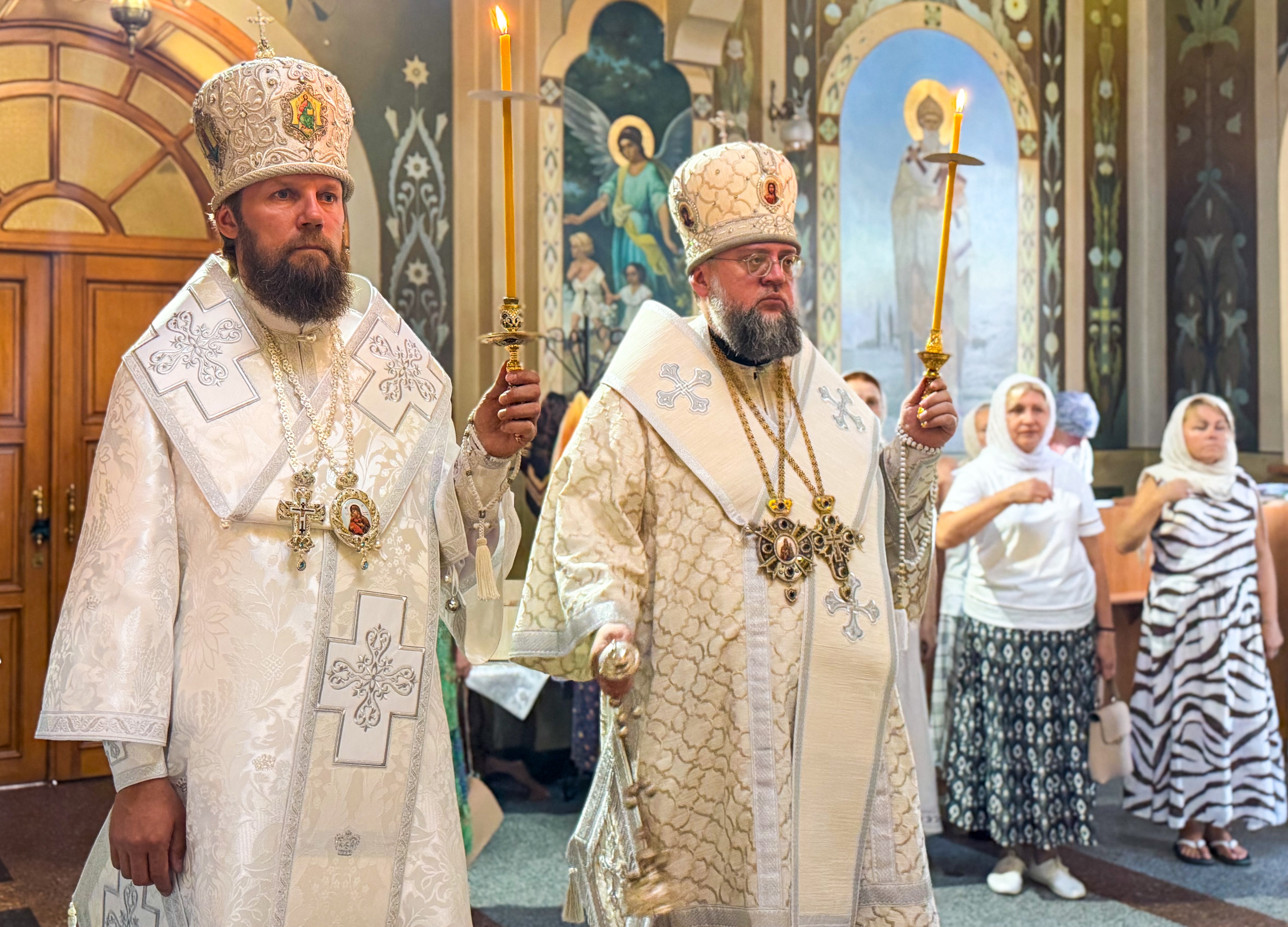 Напередодні свята Преображення Господнього архієпископ Сильвестр молився за Всенічним бдінням в Одеській єпархії