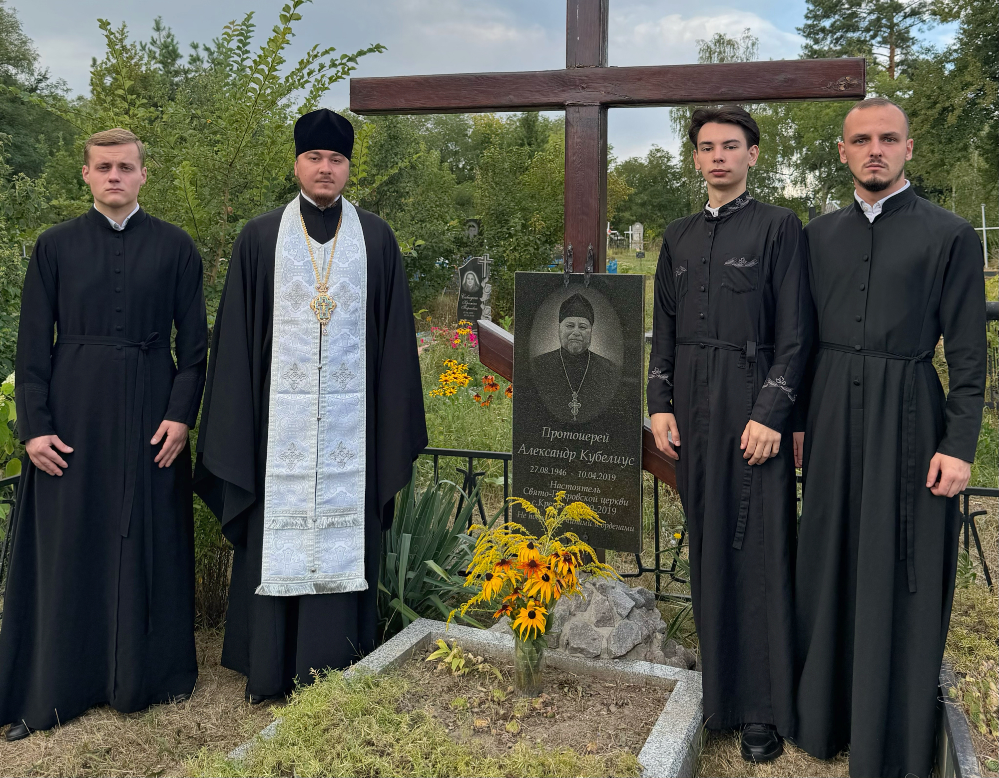 У 80-ту річницю від дня народження приснопам’ятного протоієрея Олександра Кубеліуса в КДАіС піднесено заупокійні молитви
