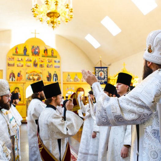 В Київських духовних школах молитовно відзначили свято Преображення Господнього