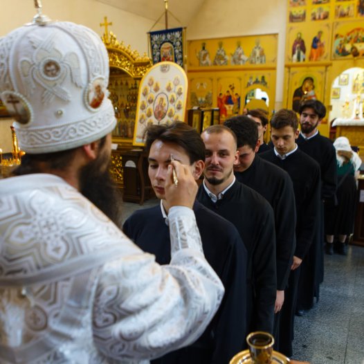 Всенічне бдіння в Академії напередодні Неділі дванадцятої після П’ятидесятниці