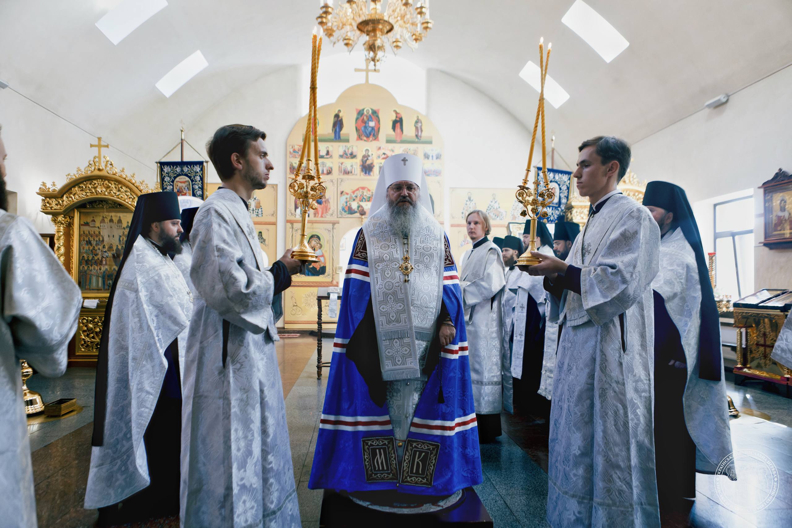 Голова Учбового комітету при Священному Синоді УПЦ очолив заупокійну літію за загиблим монахом Святогірської лаври