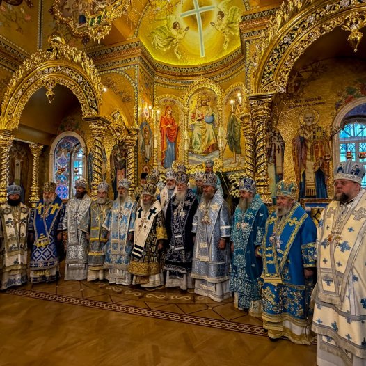 Свято-Успенська Почаївська лавра. Освячення Преображенського собору