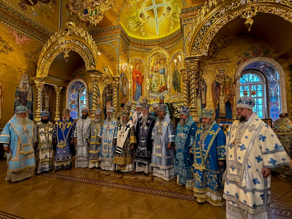 Свято-Успенська Почаївська лавра. Освячення Преображенського собору