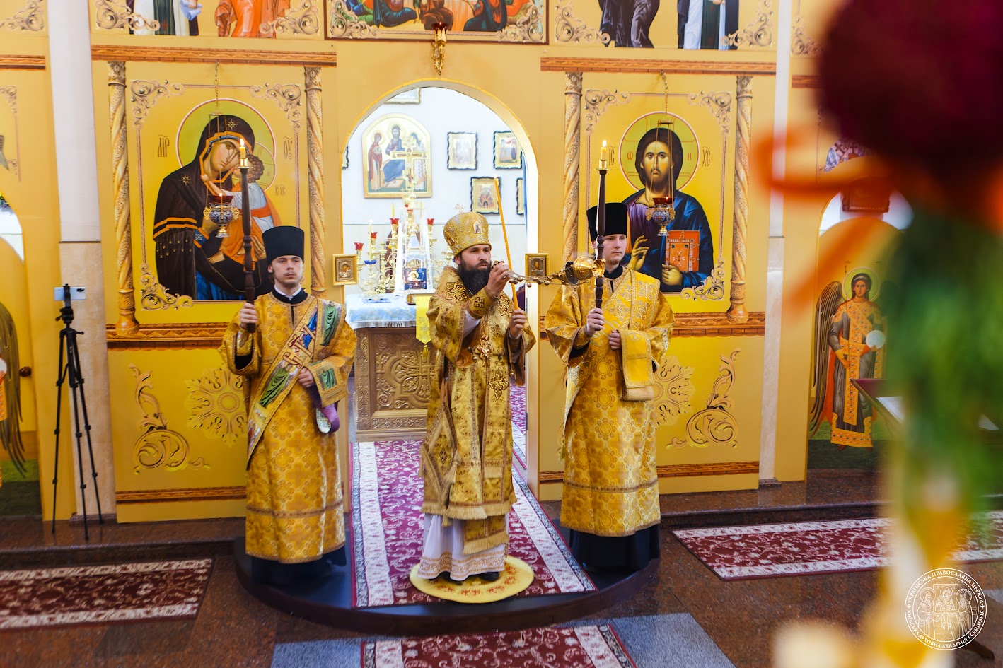Всенічне бдіння в Академії напередодні Неділі шістнадцятої після П’ятидесятниці