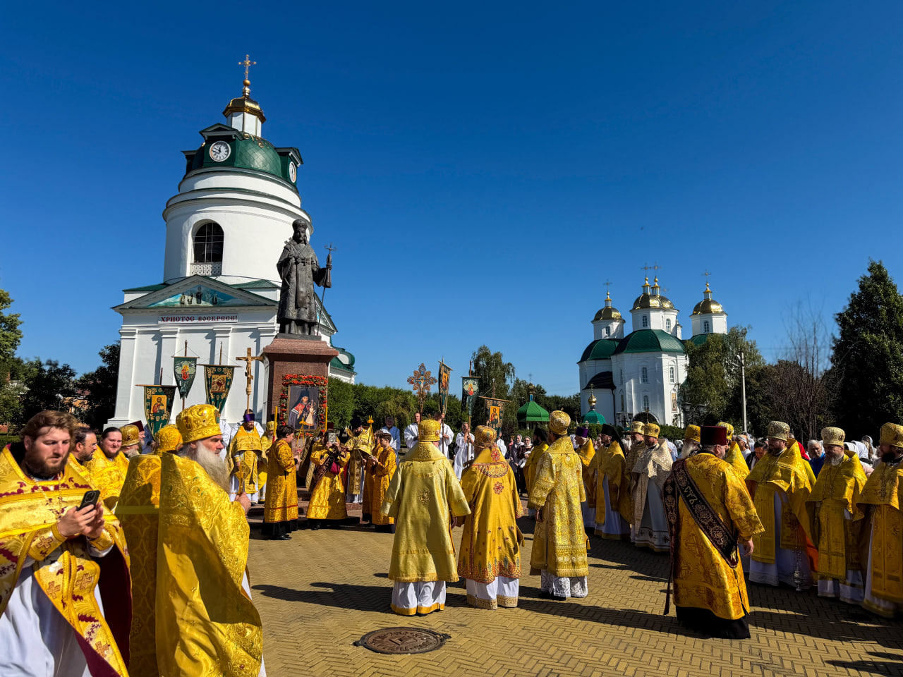 Служіння ректора у Прилуках з нагоди 115-ї річниці віднайдення мощей святителя Іоасафа Бєлгородського