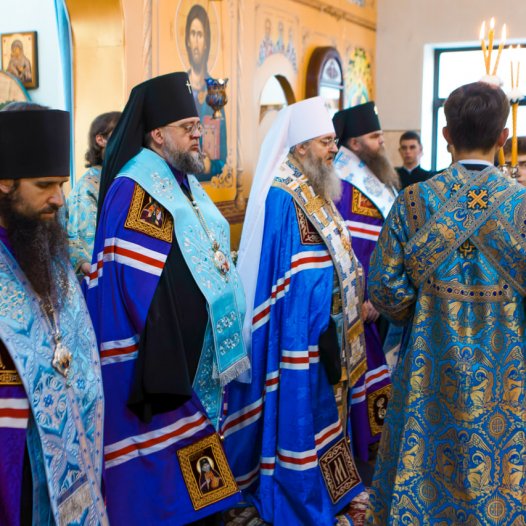 Вперше у новому навчальному році звершено соборний Акафіст перед іконою Божої Матері «Києво-Братська»
