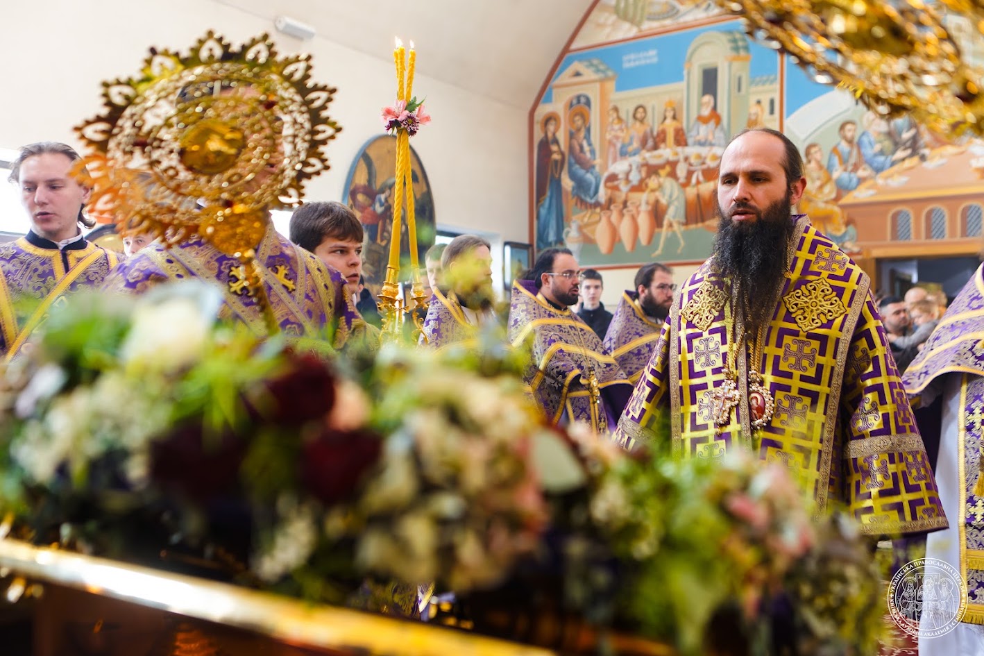 Єпископ Пантелеімон очолив Недільну літургію в Академічному храмі
