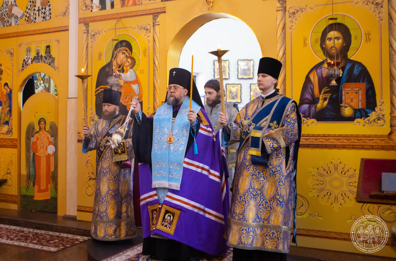 Архієпископ Сильвестр очолив соборний Акафіст перед Києво-Братською іконою Божої Матері