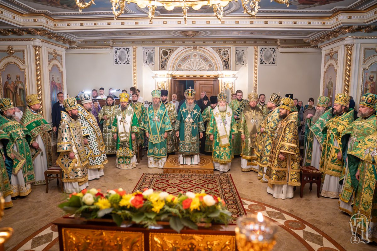 Ректор КДАіС взяв участь у престольному святі столичного храму на честь прп. Сергія Радонезького