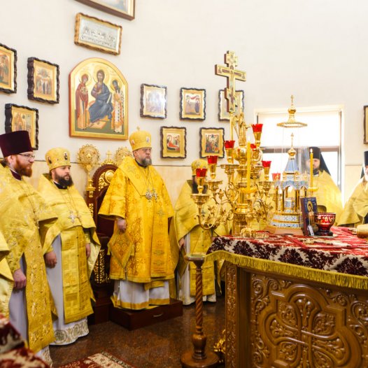 У день пам’яті апостола і євангеліста Іоанна Богослова архієпископ Сильвестр очолив соборну Літургію в Академії