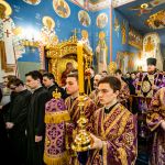 Літургія в день пам'яті святого вvx. Феодора Тирона, 07.03.2020